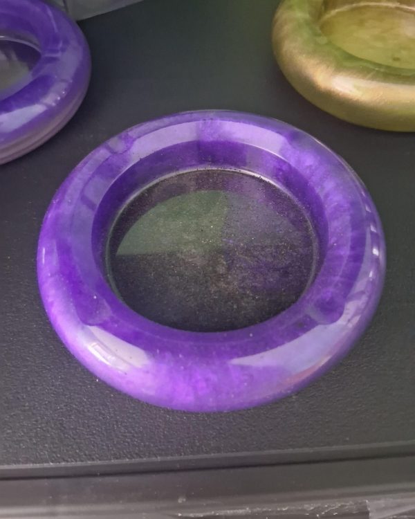 Round Resin Ashtray