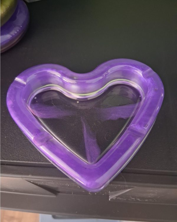 Heart Resin Ashtray