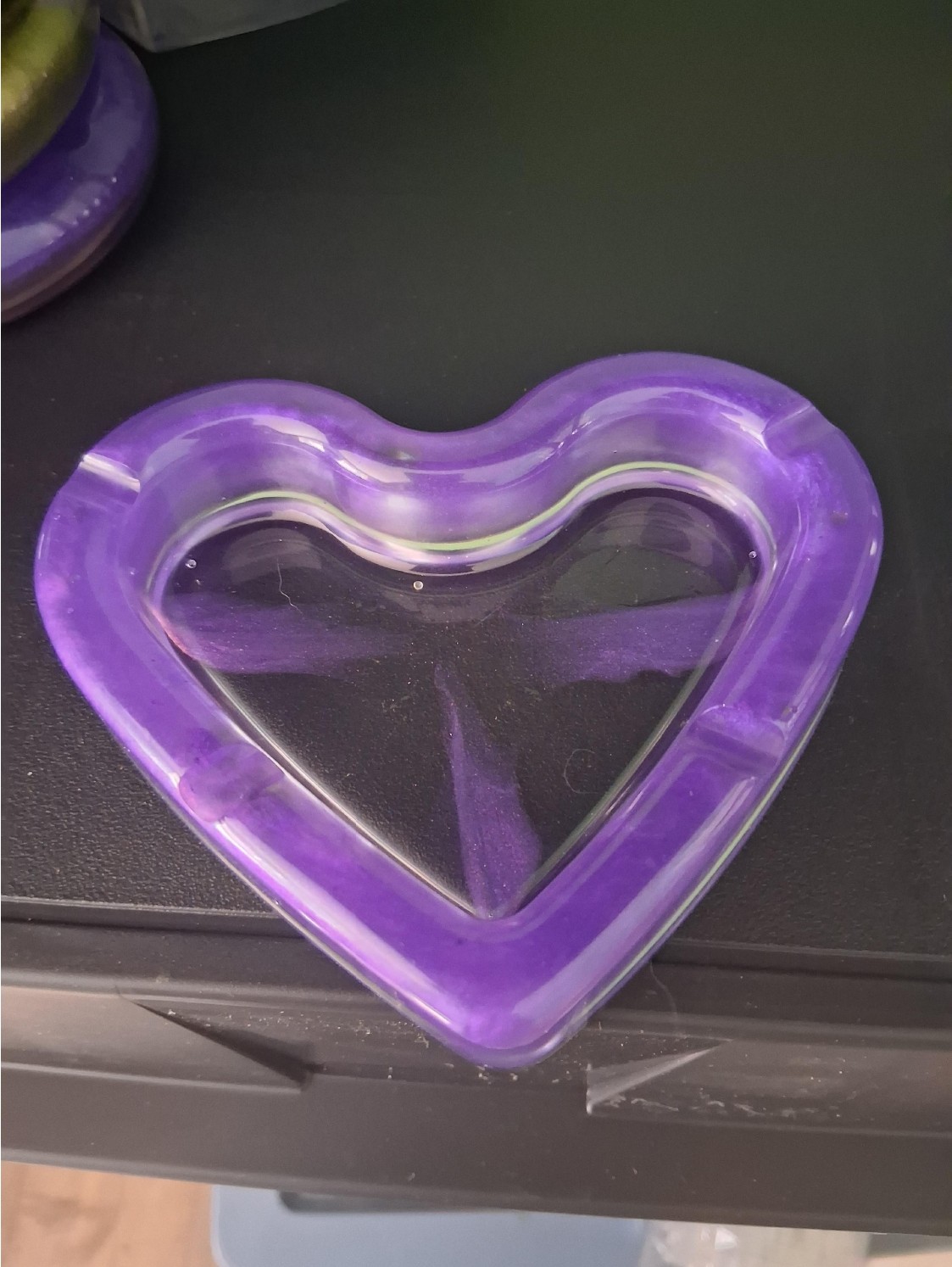 Heart Resin Ashtray