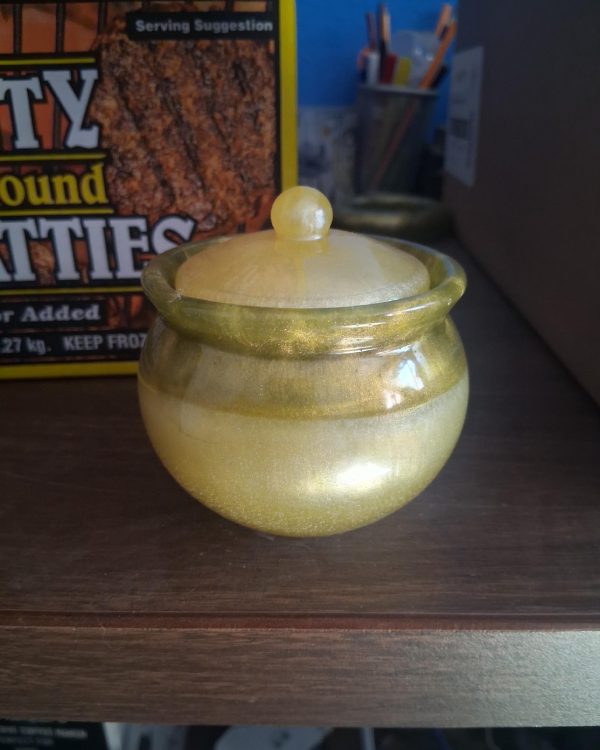 Honey Pot Resin Jar