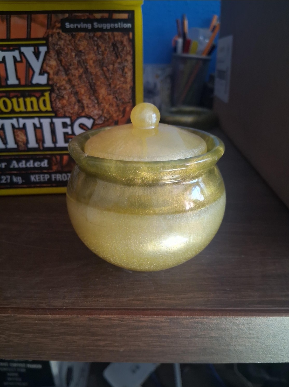 Honey Pot Resin Jar