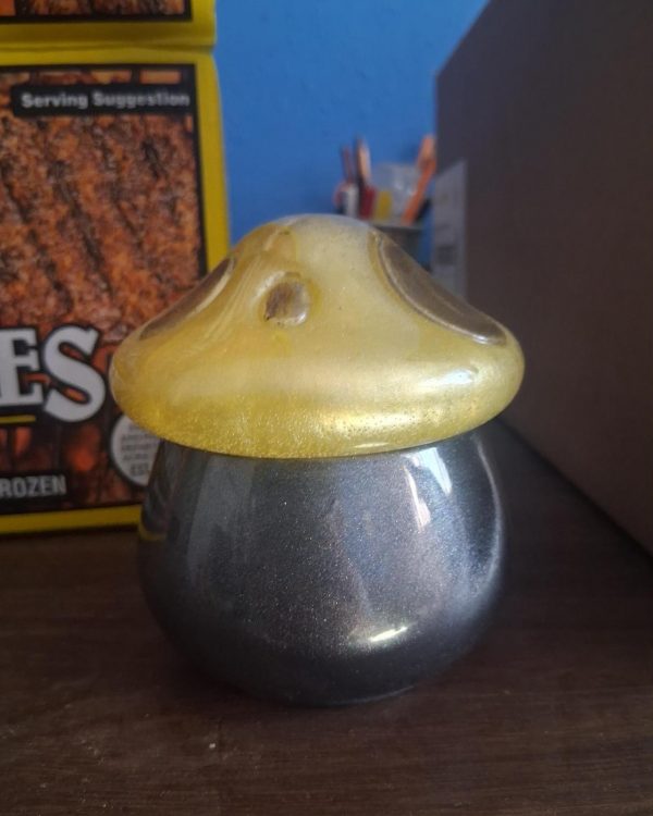 Mushroom Resin Jar
